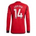 Maillot de foot Manchester United Christian Eriksen #14 Domicile vêtements 2023-24 Manches Longues